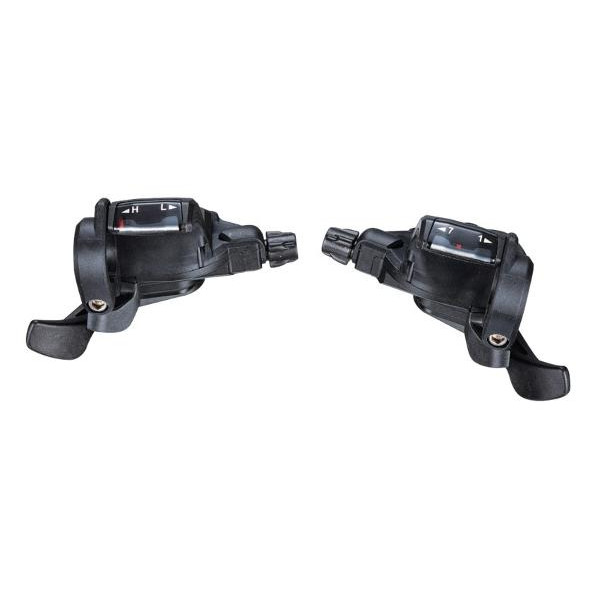 microSHIFT Mezzo TS39-9 Thumb Tap Shifters, 2x9-speed | Velonova